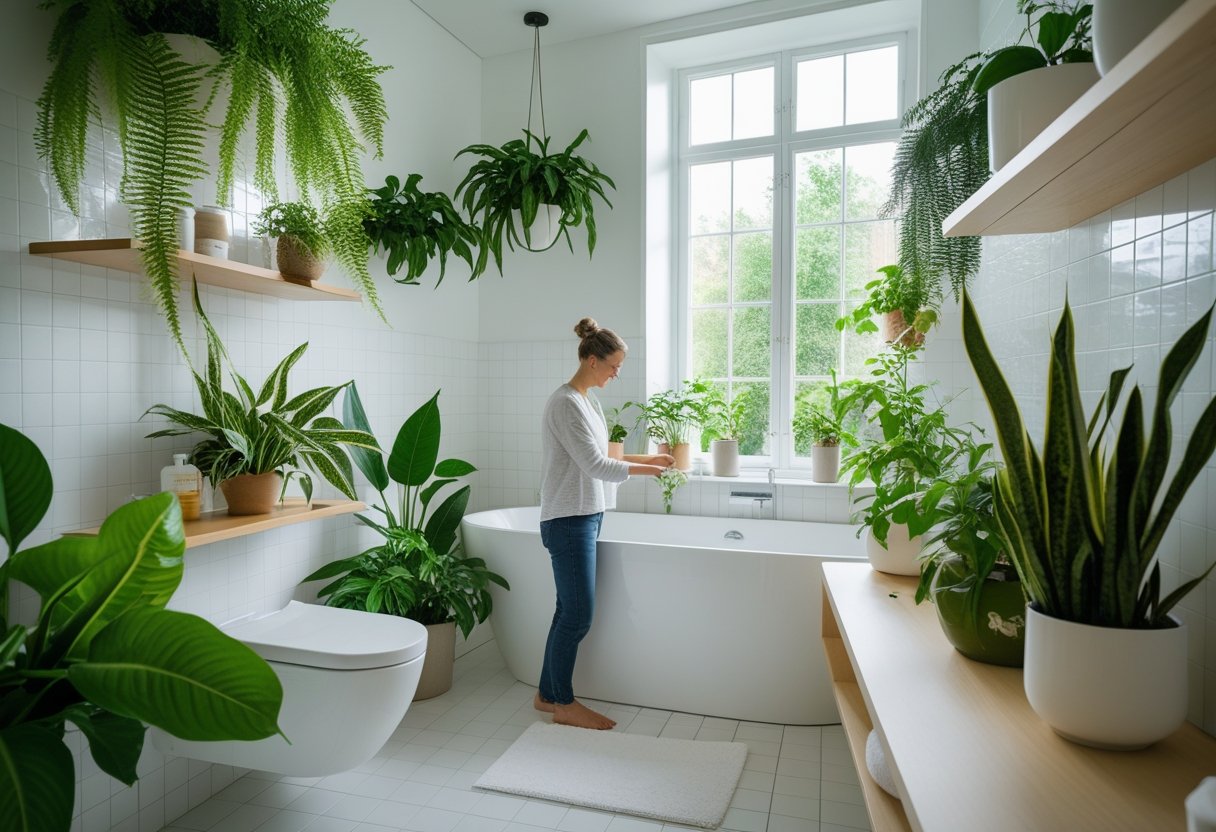 Sådan skaber du en grøn oase på dit badeværelse på Amager